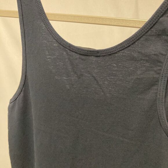 Standard James Perse Women's Dark Navy Blue Black Tank Top Size 2 - Picture 5 of 12